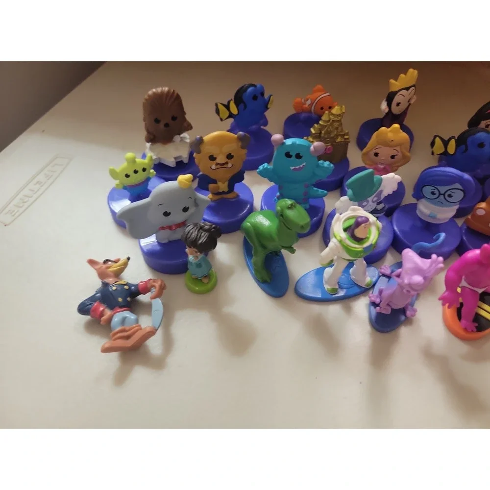 Disney 2023 100th Anniversary McDonald's Happy Meal Toys etc.. Cake toppers